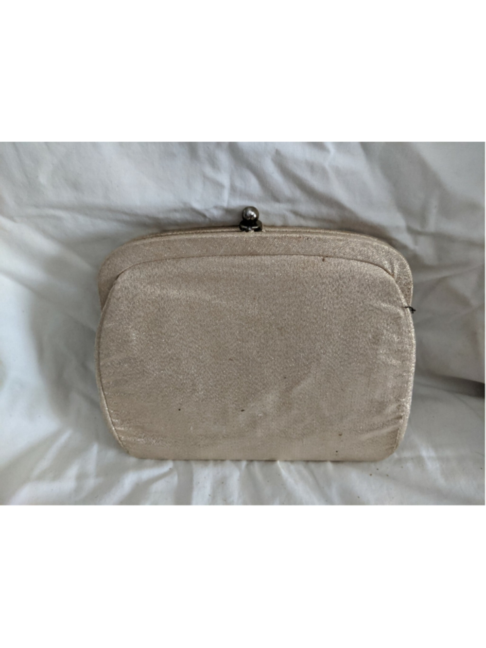 1950's-60's Vintage Metallic Clutch Purse